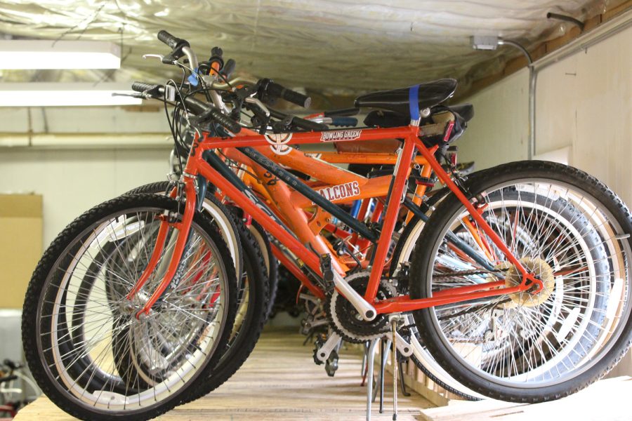 Orange Bike Program provides sustainable transportation options for students on campus.