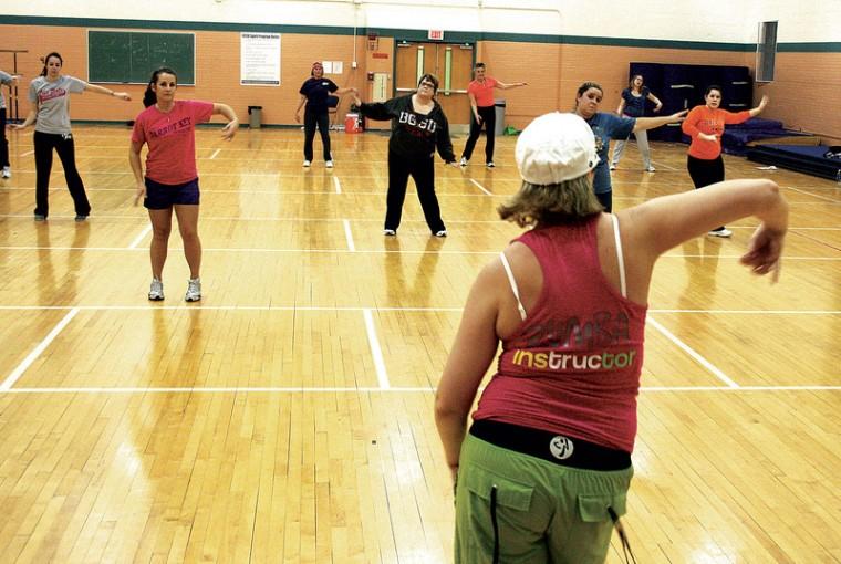 Zumba classes come to campus with popular dances, music