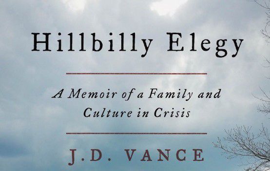 Hillbilly Elegy, by J.D. Vance, explores life in Appalachia through the authors personal experiences living there. 