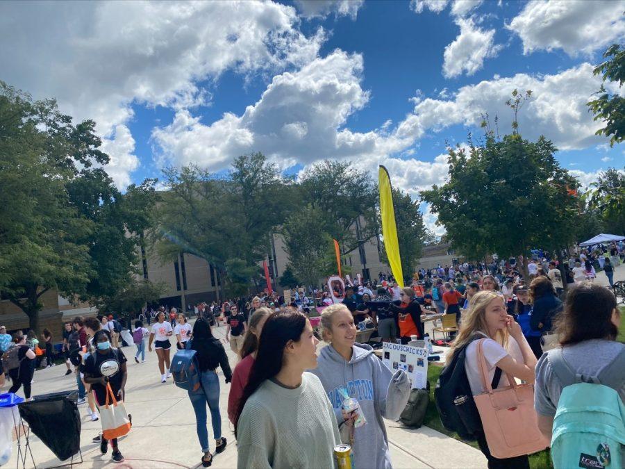 Two-hundred ninety organizations participated in this years Campus Fest.