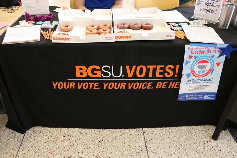 BGSU Votes will provide rides on Tuesday, March 10 between 9 a.m. and 4 p.m. to the Wood County Courthouse for early voting before students leave for spring break.