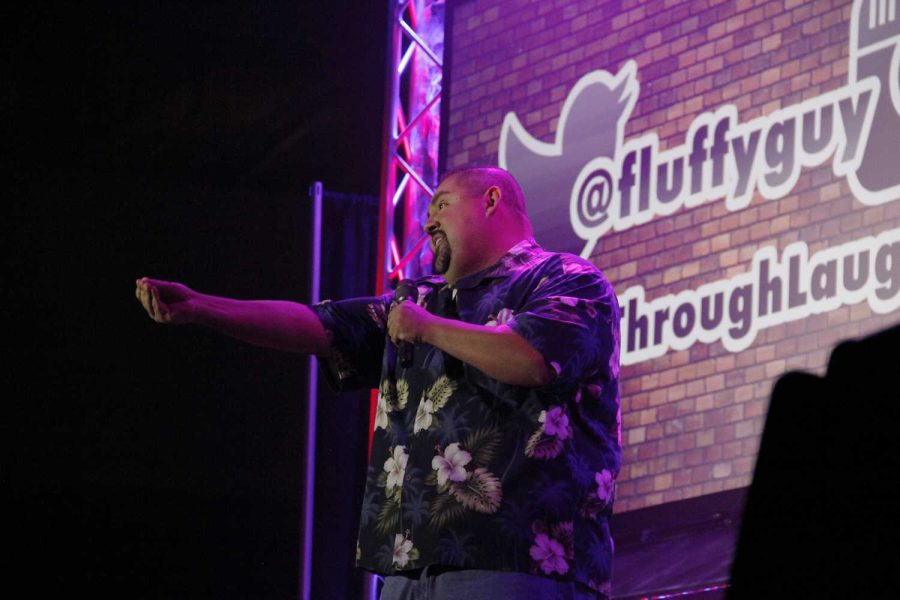 Gabriel Iglesias talks about how he lost 100 pounds during his performance at the Stroh Center on Sunday.