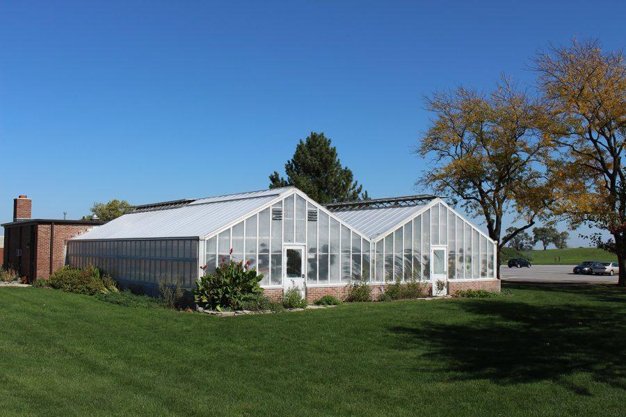 The Biology Greenhouse offers four different houses and sections of flower types.