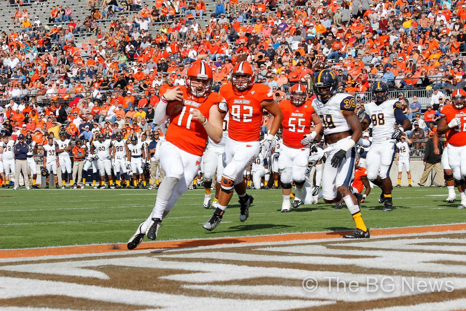 BGSU Football sets record high total offensive yards, Falcons bounce