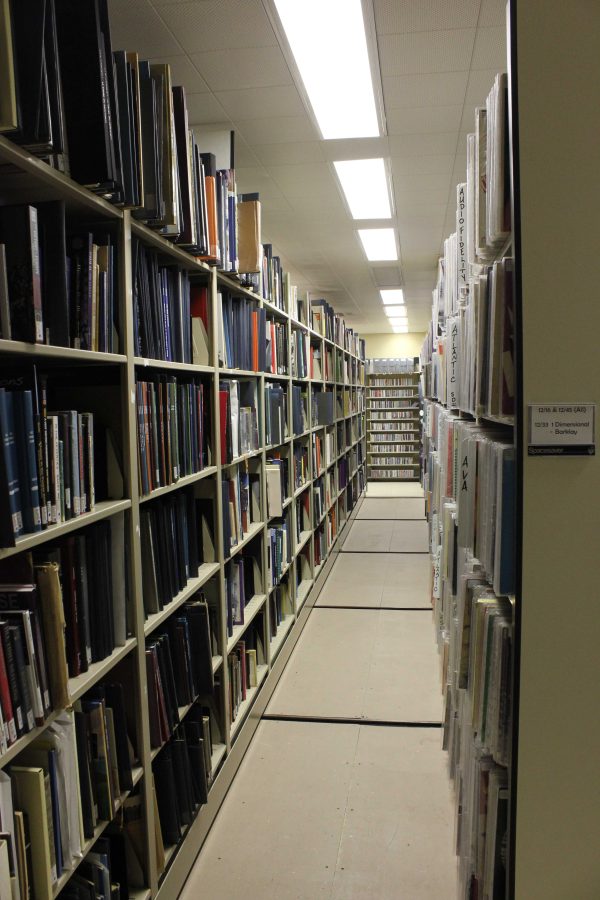 The music archive in the Jerome Library holds a variety of music formats and the equipment to listen to every format.  