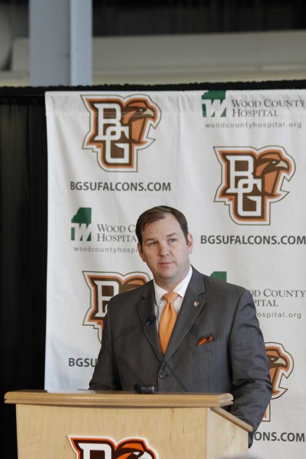 Chris Kingston is the current director of Athletics at BGSU