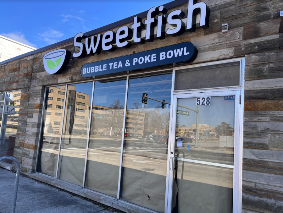 Outside Sweetfish located on Wooster Street in Bowling Green.