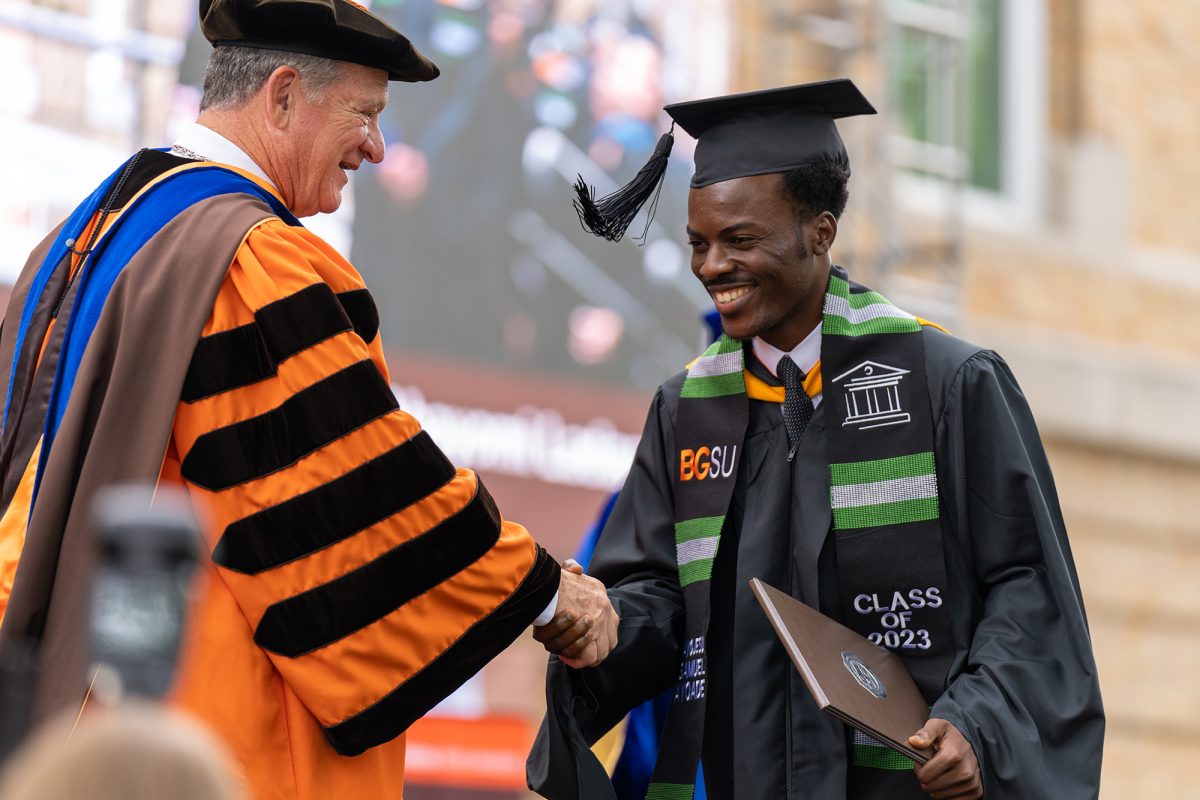 Bgsu cap hotsell and gown