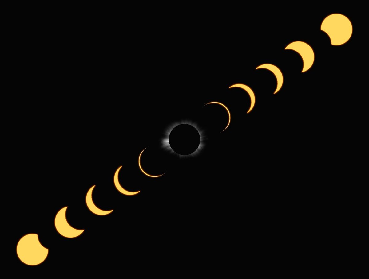 In April of 2024, a total solar eclipse will cross North America, passing over Mexico, United States, and Canada.