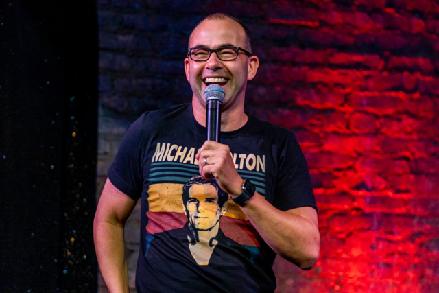 James Murray at a Murr Live show
