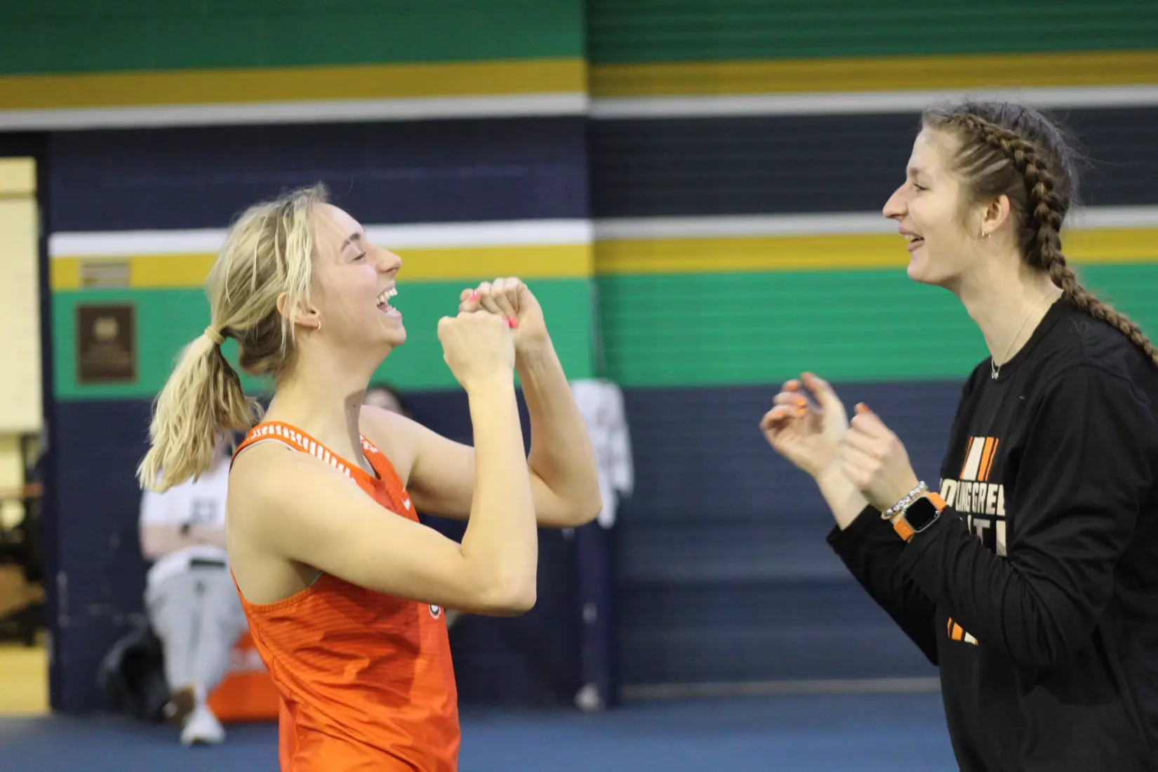 Lucas and Mendenhall represent BG in Meyo Invitational Pentathlon BG