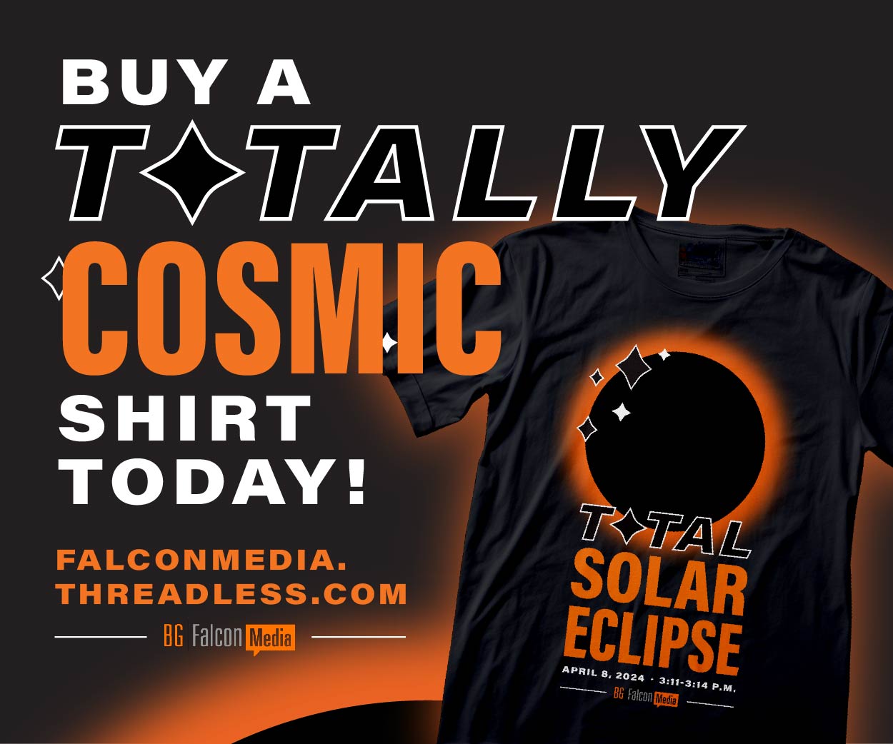 Solar eclipse t-shirt AG