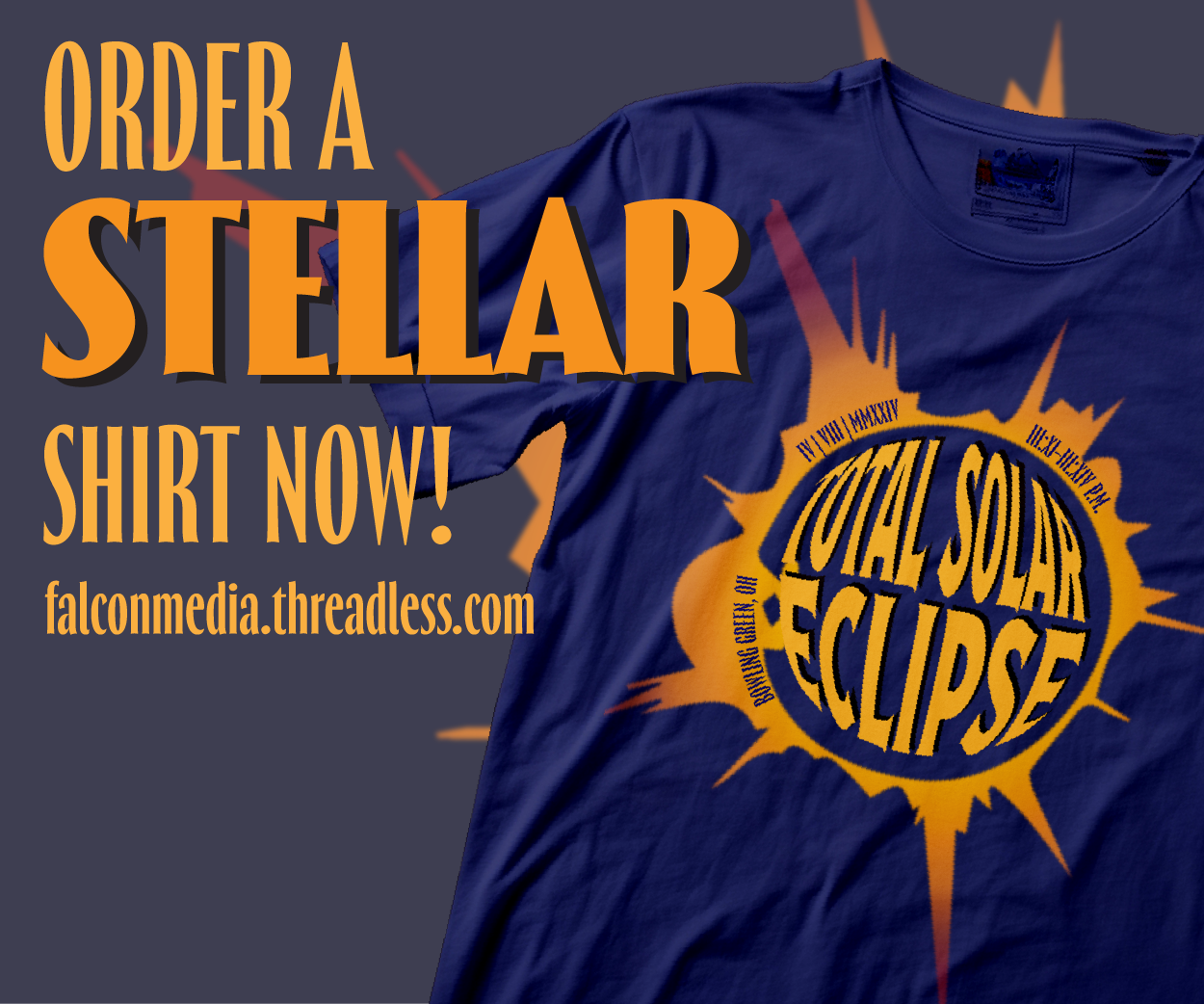 Solar eclipse t-shirt AK