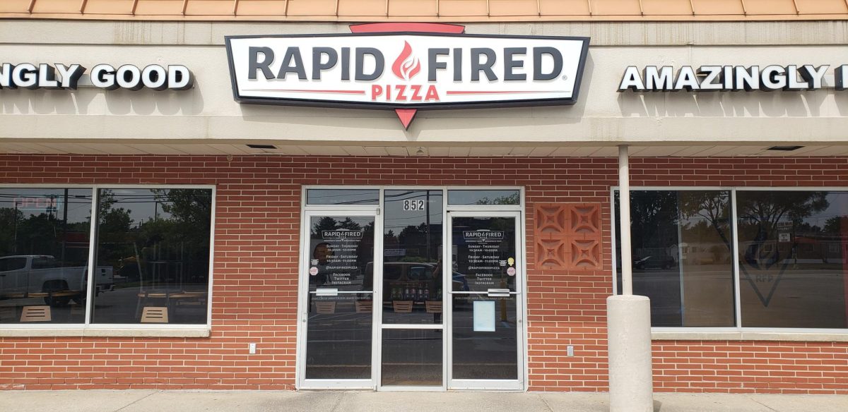 Rapid Fire Pizza has closed. It was located at 852 South Main Street.