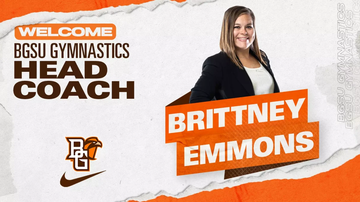 Brittney Emmons announced as the new BGSU gymnastics head coach.