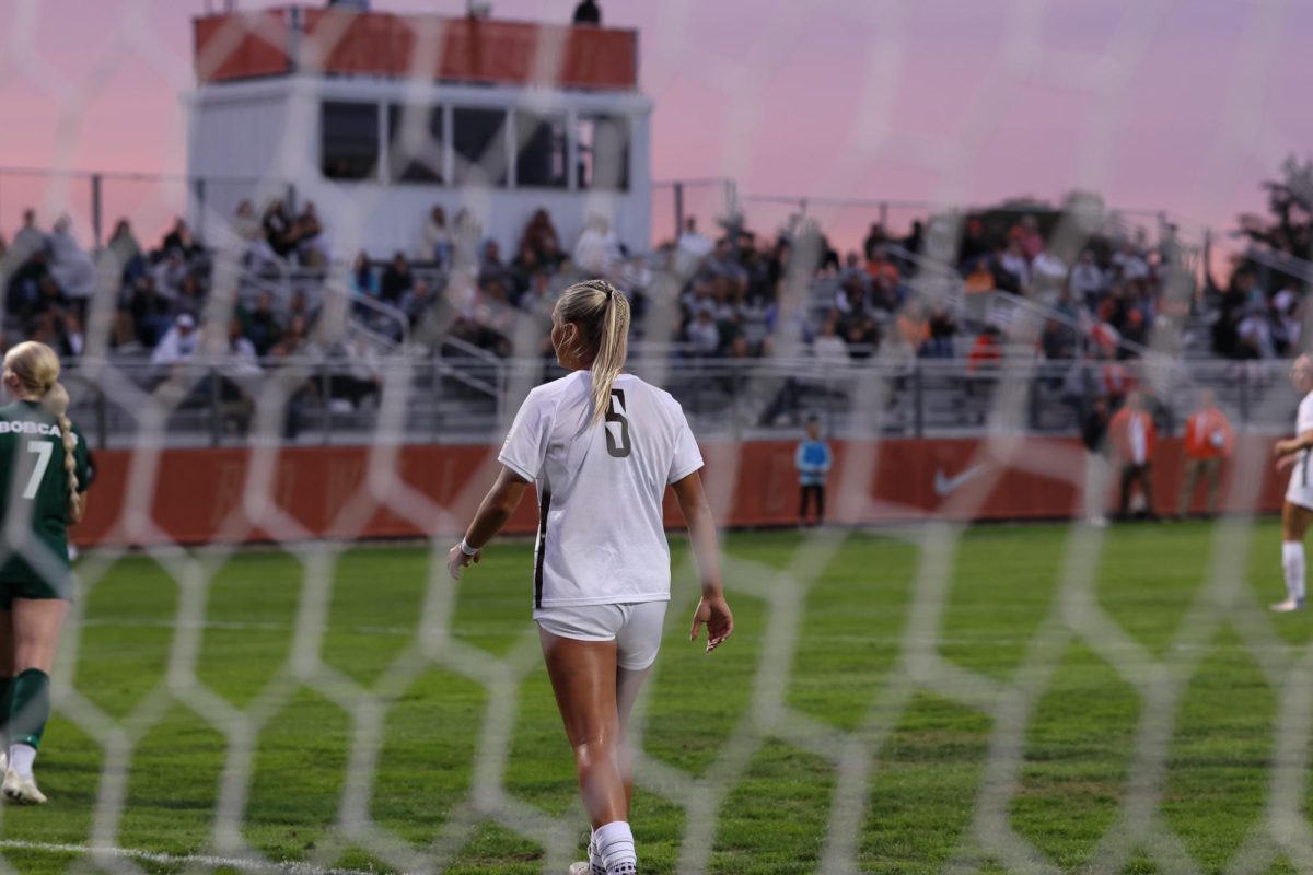 Bowling Green, OH - Falcons graduate midfielder Lexi Czerwien (5) at Cochrane  Stadium in Bowling Green, Ohio.