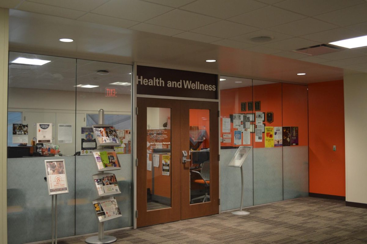 The Health and Wellness Center, located in the Student Recreation Center at BGSU