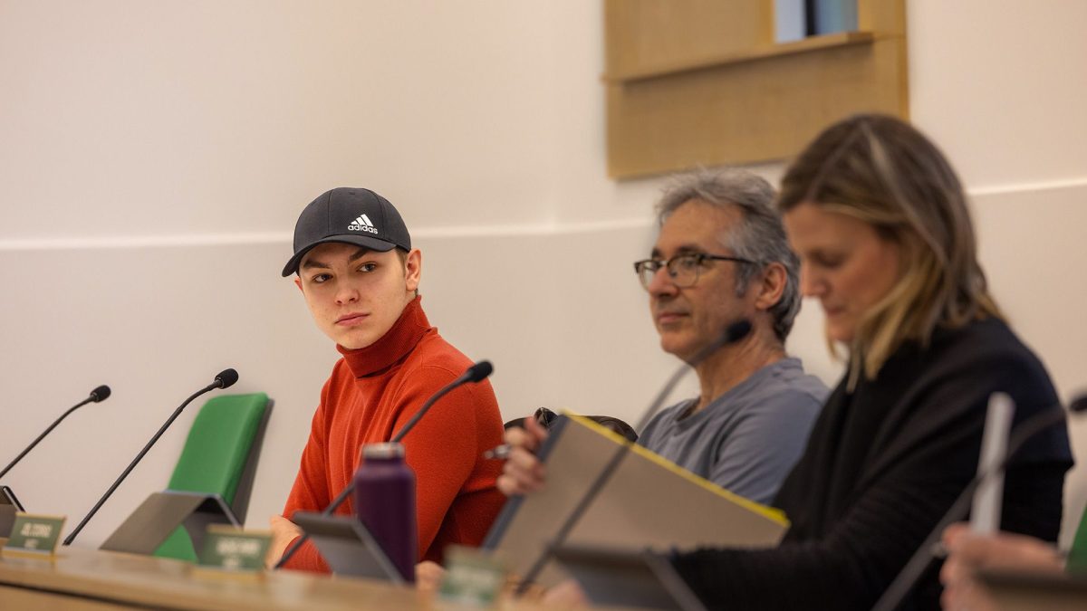 Sherry at a City Council Meeting