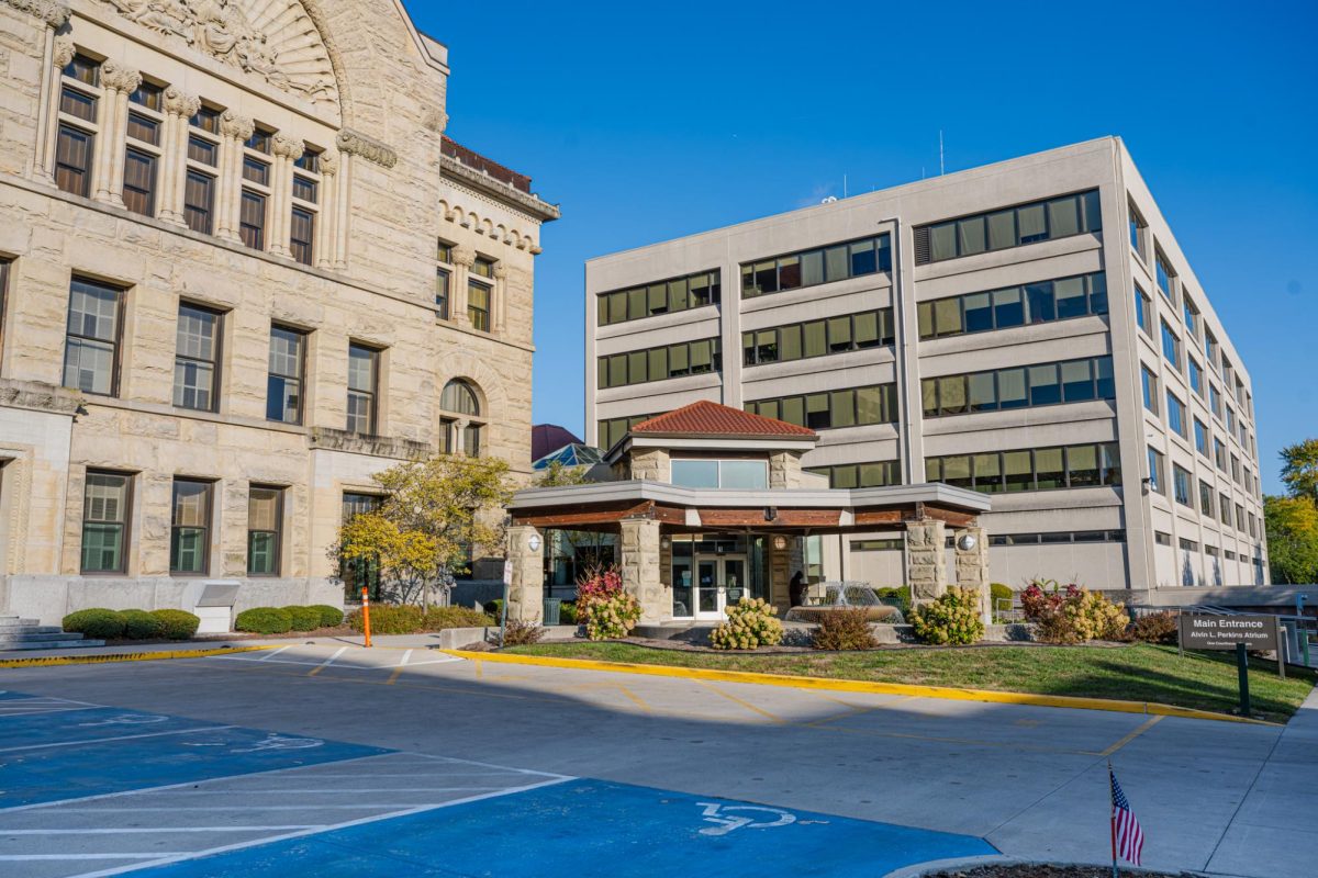 The Wood County Courthouse which houses the county's board of elections.