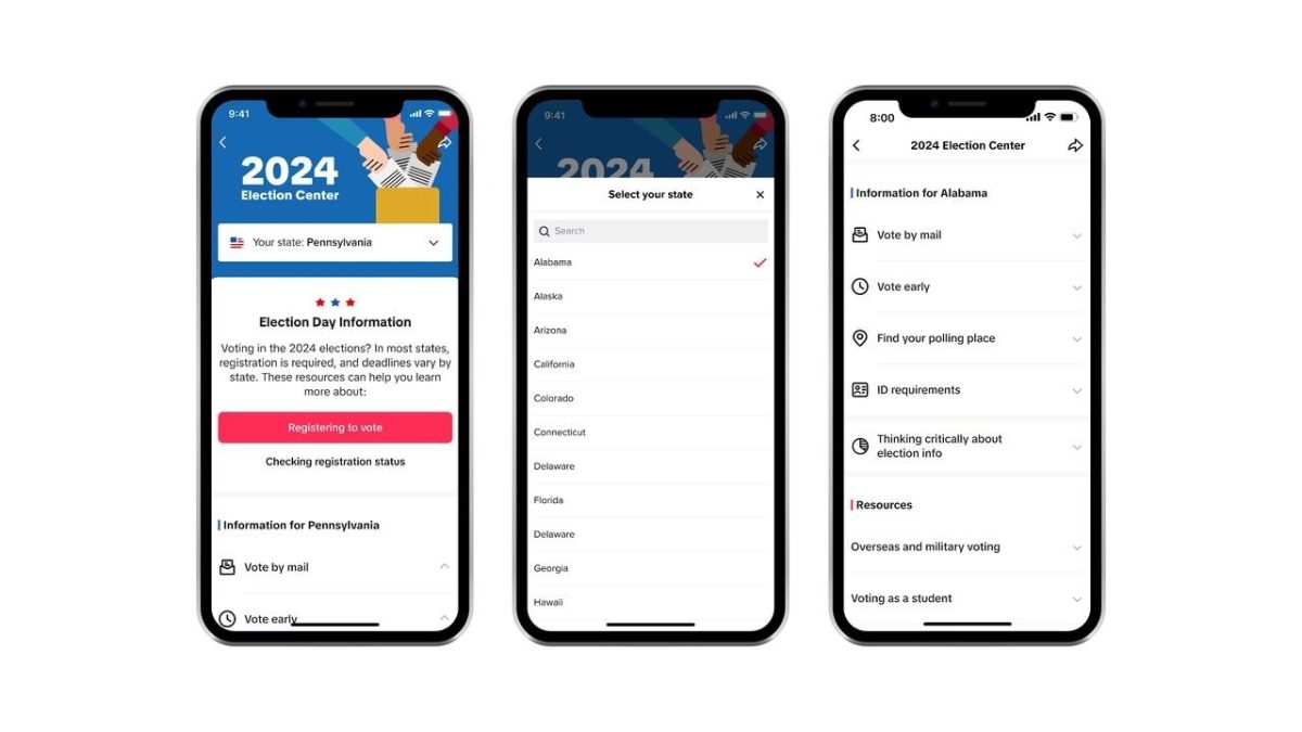 A comprehensive guide of the 2024 Election Center on TikTok