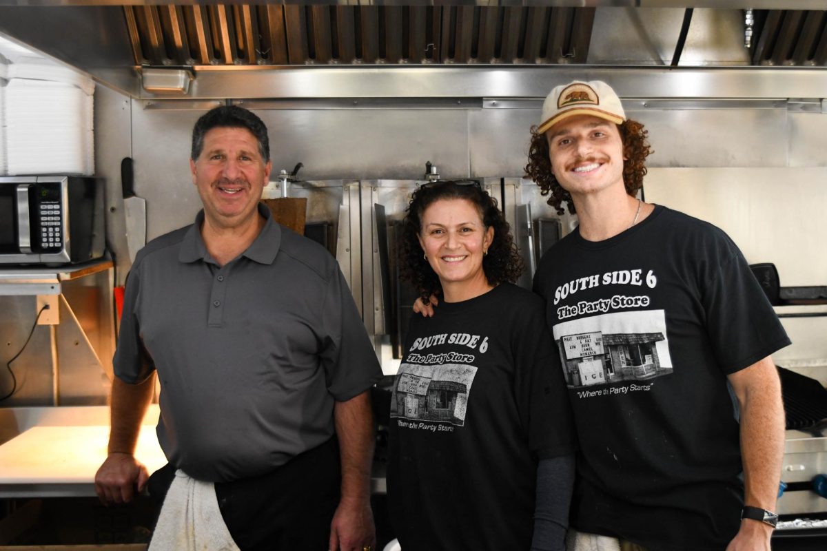 So, Amal and their son Mohammed in South Side 6's kitchen