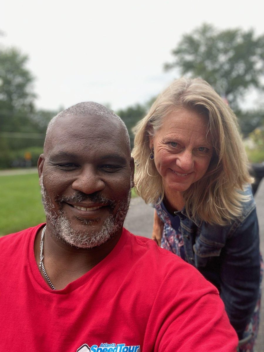 Colonel Greg Gadson and Terese Schlachter