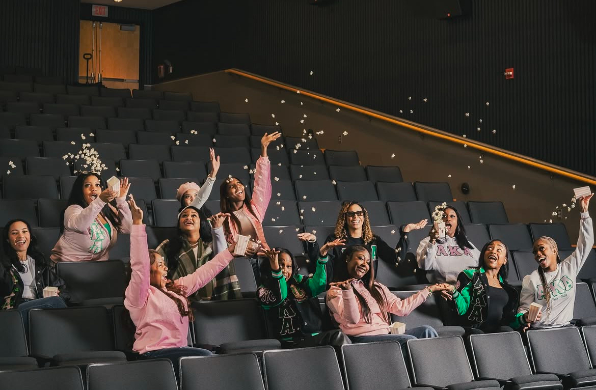 The Illustrious Iota Iota chapter of Alpha Kappa Alpha Sorority, Incorporated at Bowling Green State University (photo via the aka_iotaiota Instagram).