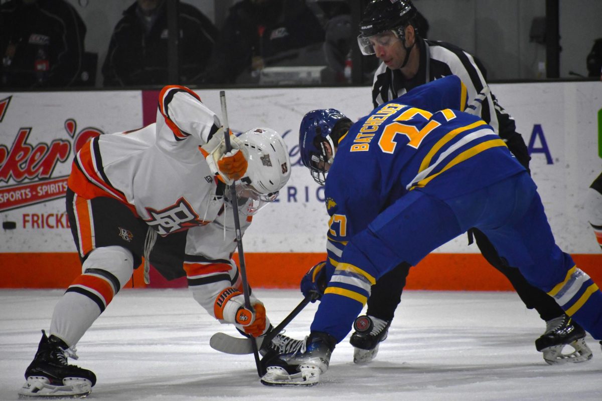 Bowling Green, OH - Falcons at Slater Family Ice Arena in Bowling Green, Ohio