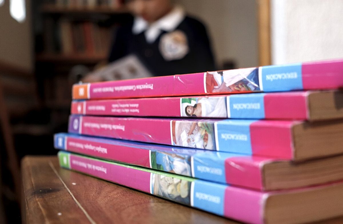 Textbooks (via Wikimedia Commons)