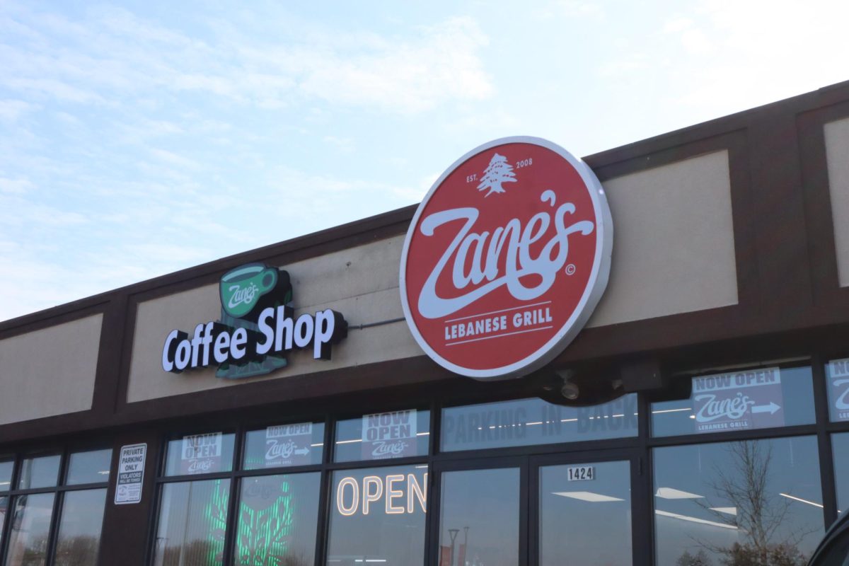 Zane's Lebanese Grill, now featuring a coffee shop