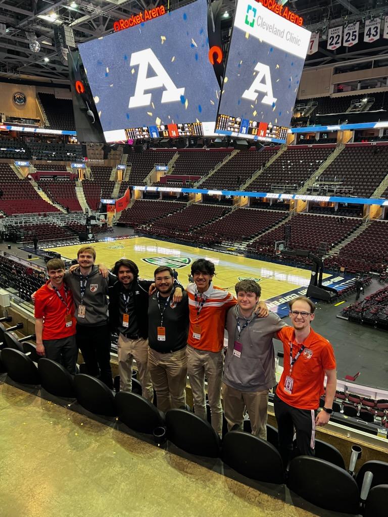 Last year's Falcon Media Sports Network team covered the entirety of both Mid-American Conference basketball tournaments.