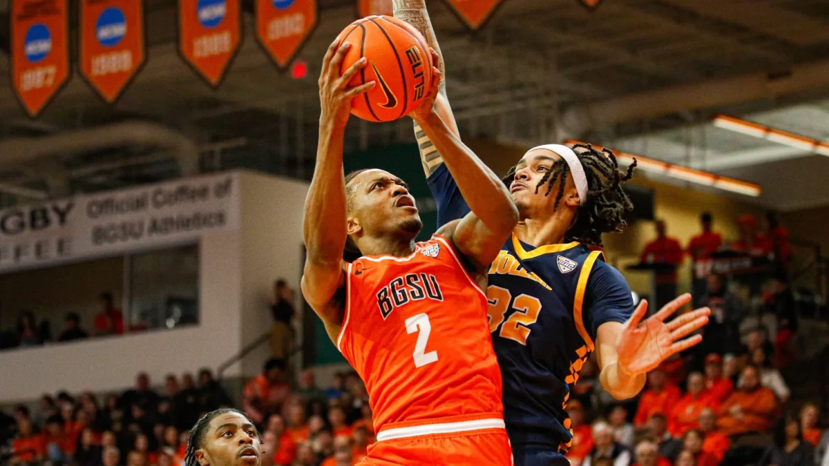 Senior guard Javontae Campbell against Toledo