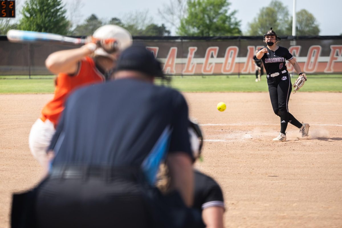 Bowling Green, OH - Minutewomen sophomore pitcher Olivia Cutuli (2) pitches during a game between the Massachusetts Minutewomen and the Bowling Green Falcons at Meserve Field in Bowling Green, Ohio. 