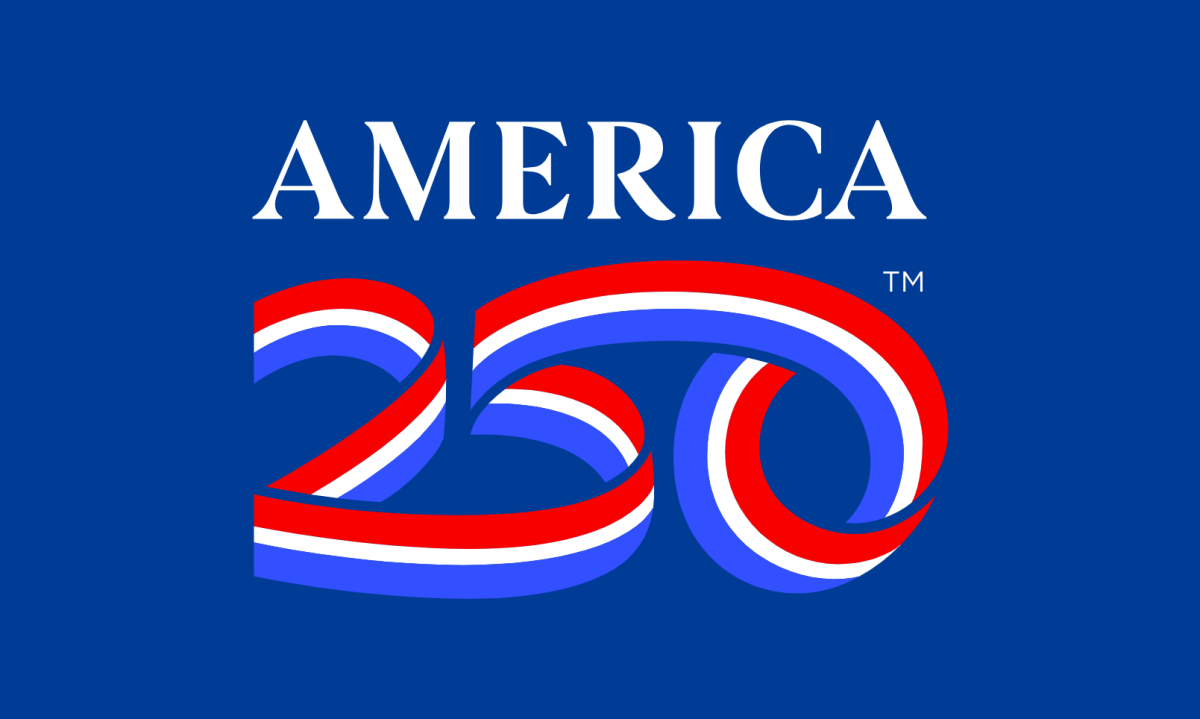 The logo of United States Semiquincentennial – upcoming 250th anniversary of the United States in 2026, created in partnership with Chermayeff & Geismar & Haviv.