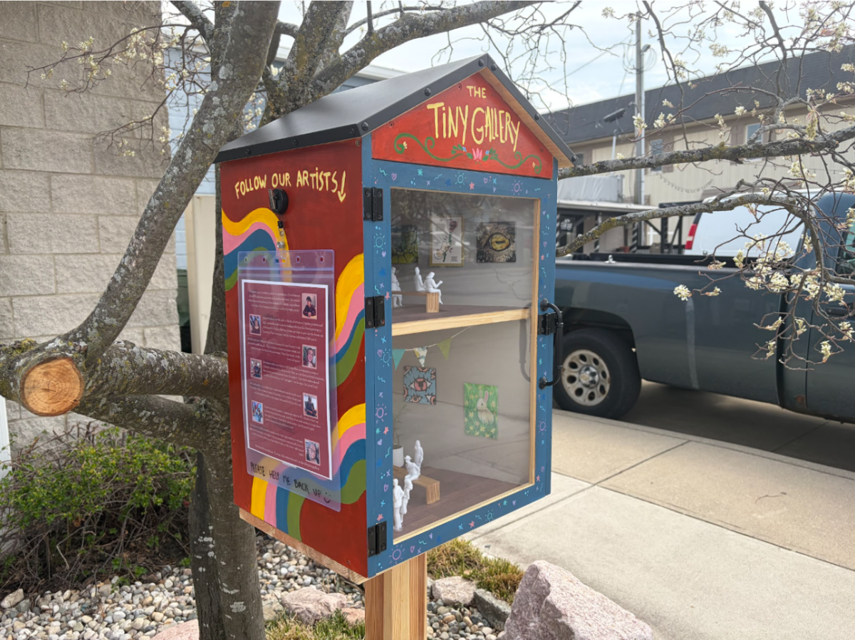 Bowling Green's Tiny Gallery, located outside of Grounds For Thought
